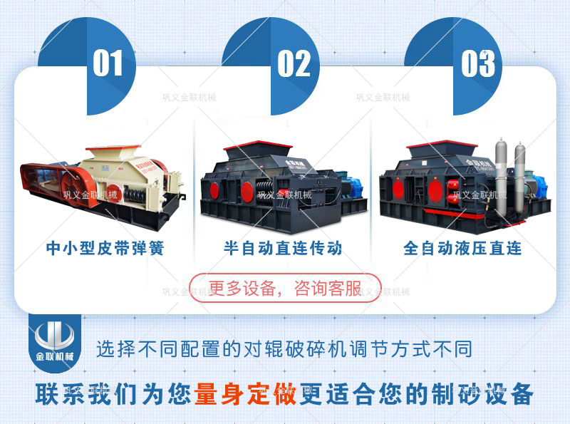 液壓對輥制砂機型號參數(shù)、市場價位多少？
